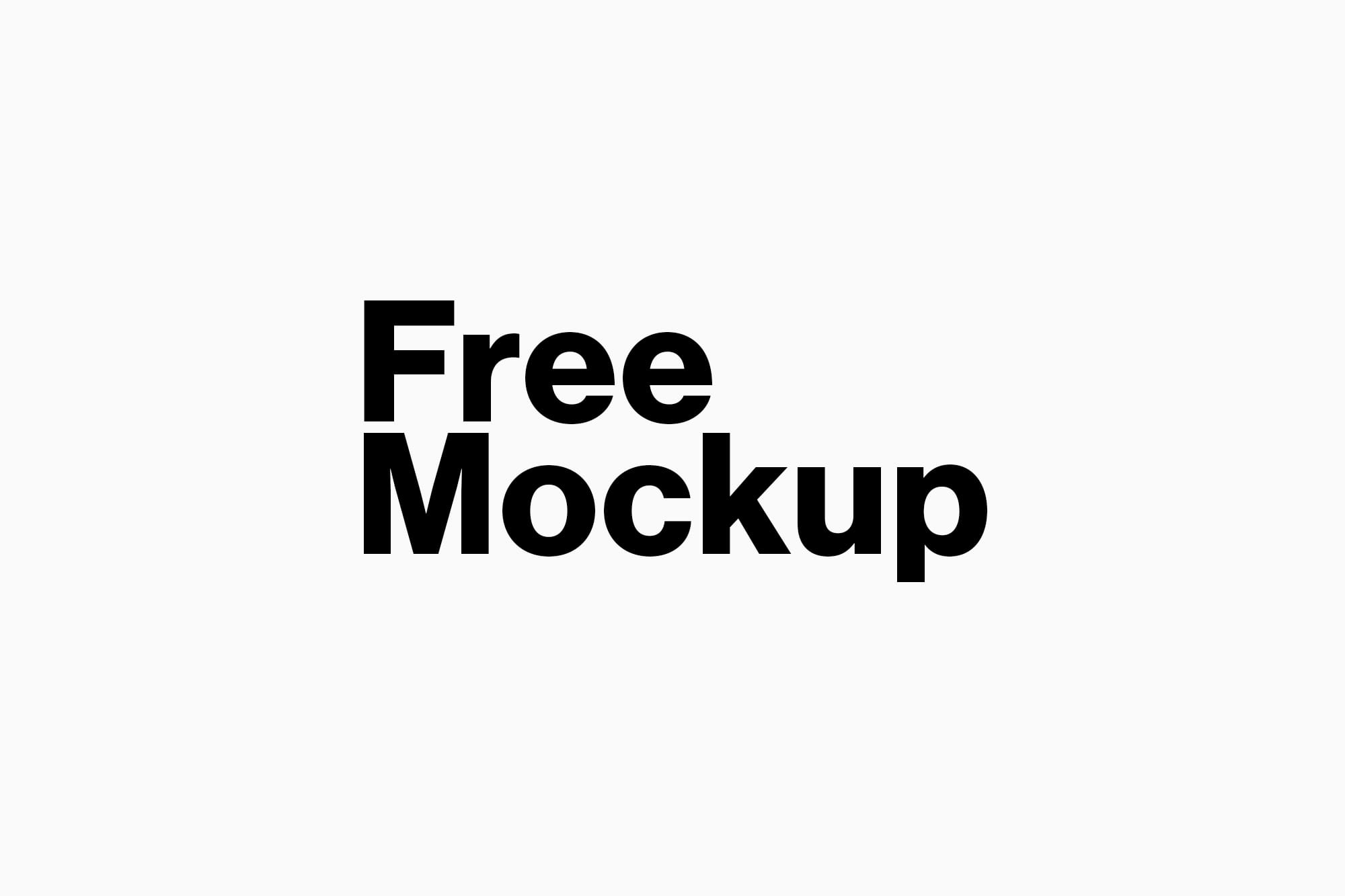 Free Mockups