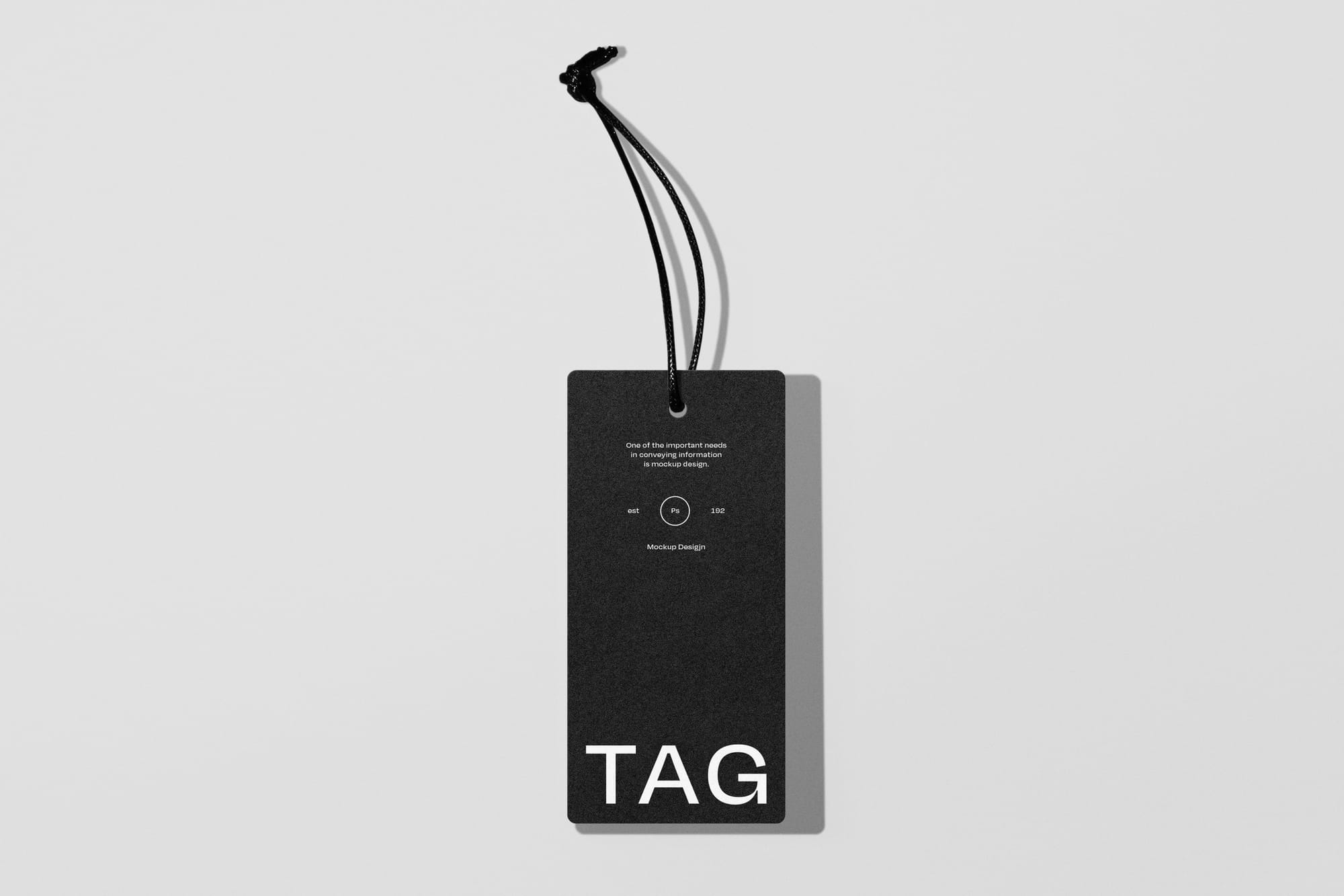Hang Tag Mockups