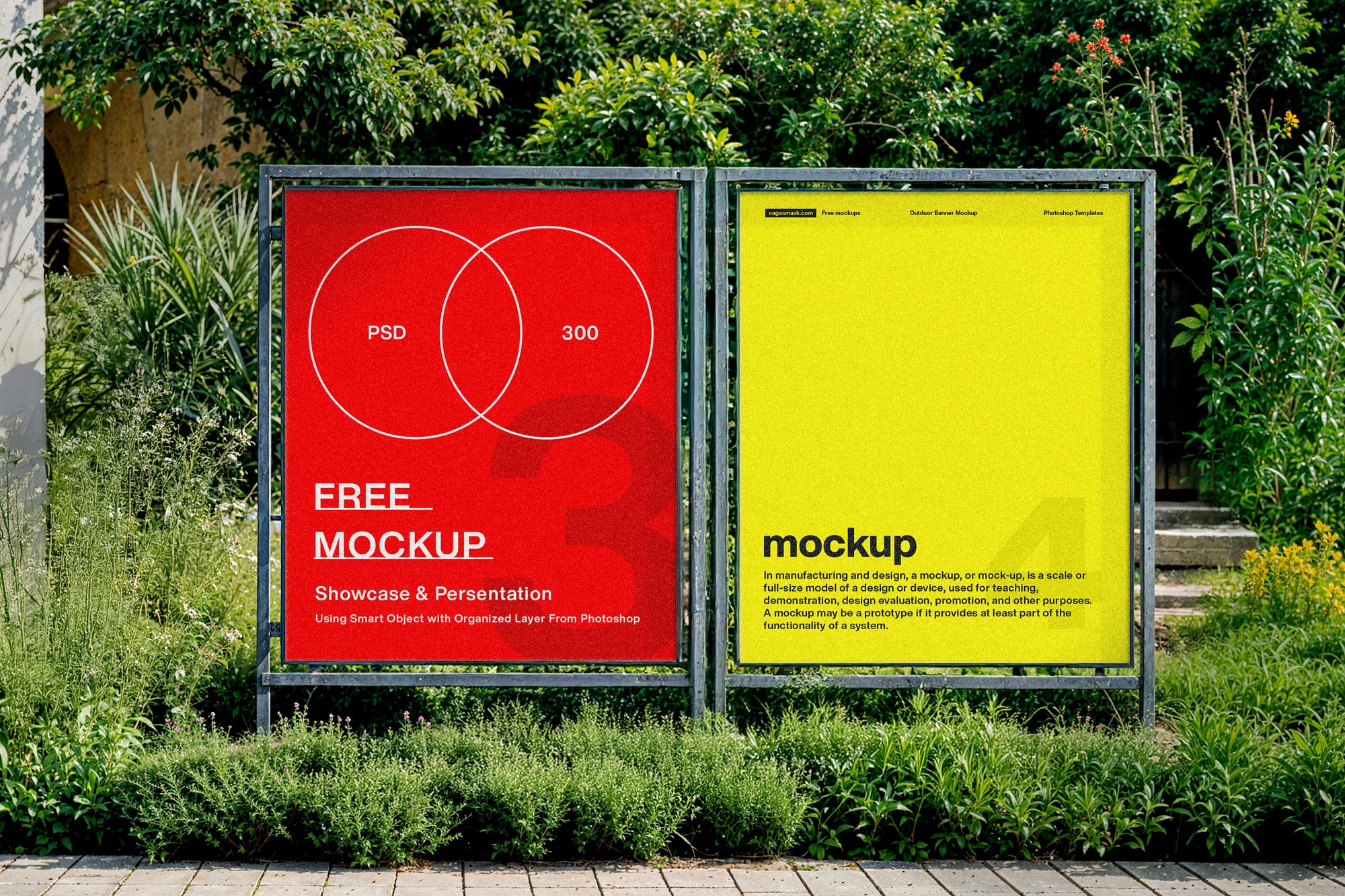 Outdoor Banner Mockups