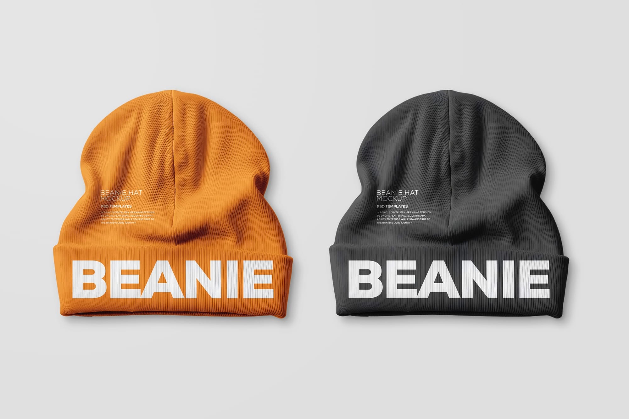 Beanie mockups