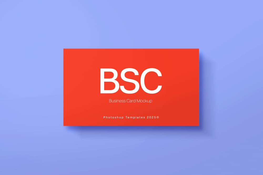 Business Card Mockup