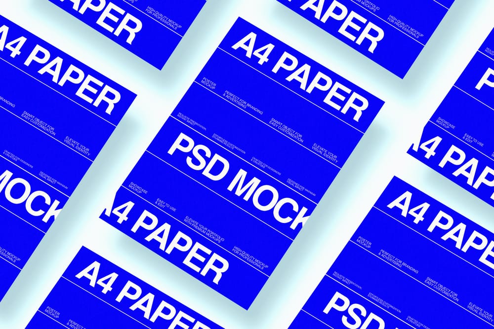 A4 Flyer Mockups
