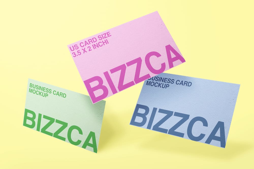 Business Card Branding Mockup
