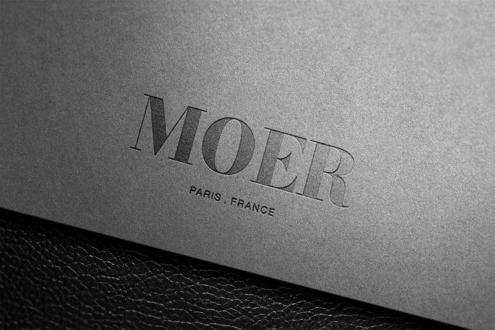 Deboss Logo Mockup Moer