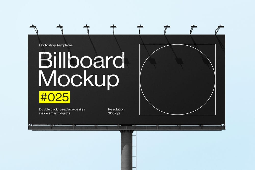 Modern Billboard Mockup