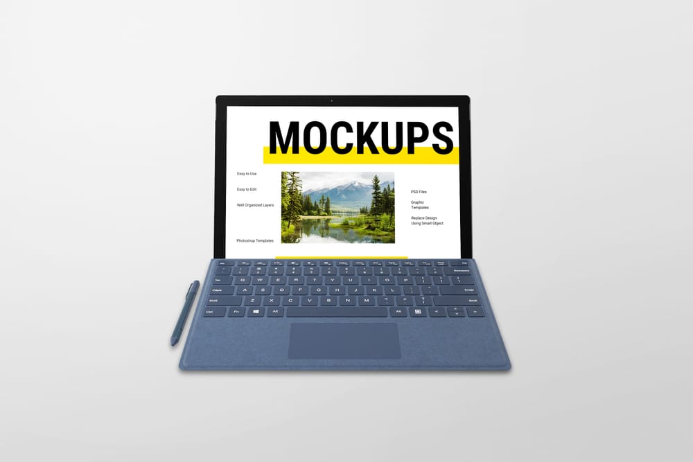 Modern Laptop Mockup