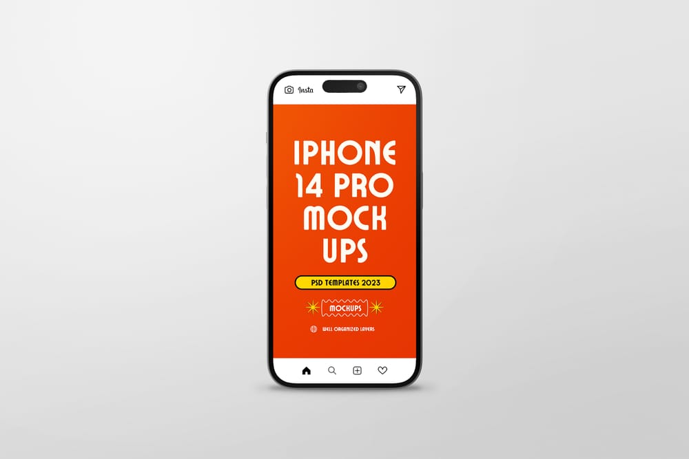 iPhone 14 Pro Mockup