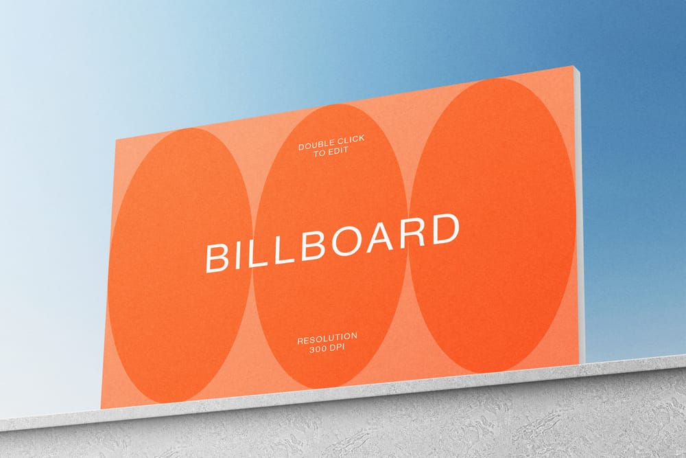 Huge Rectangle Billboard Mockups