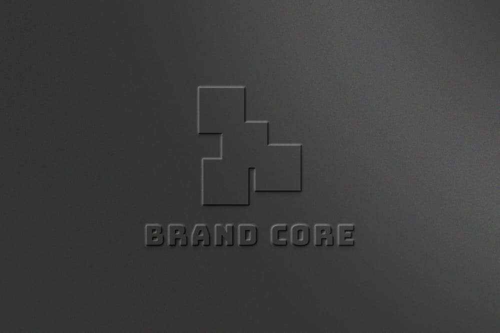 Black Logo Mockup