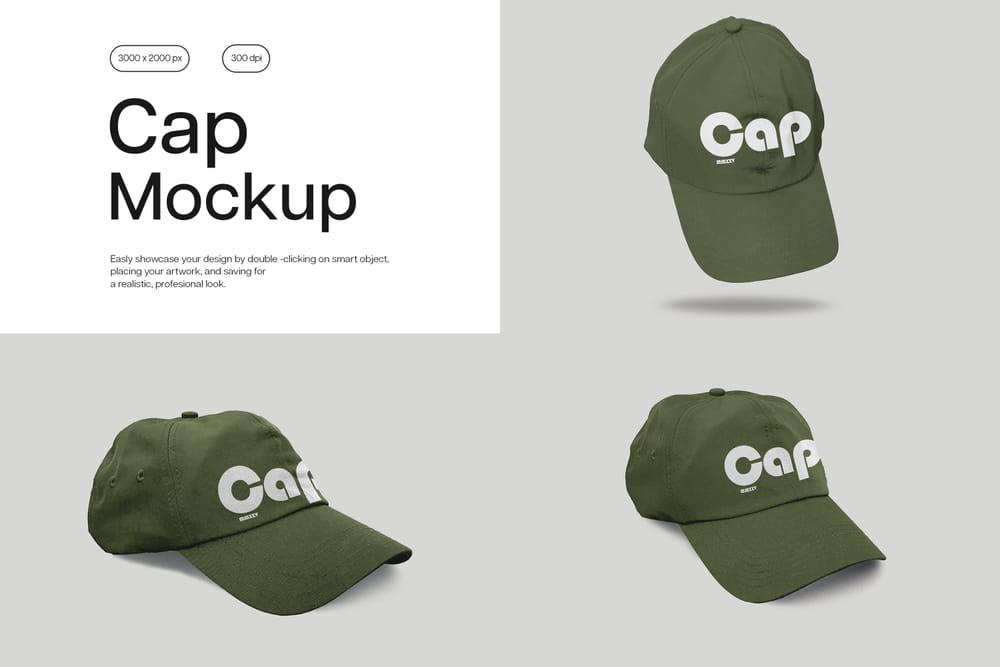 Simple Cap Mockup