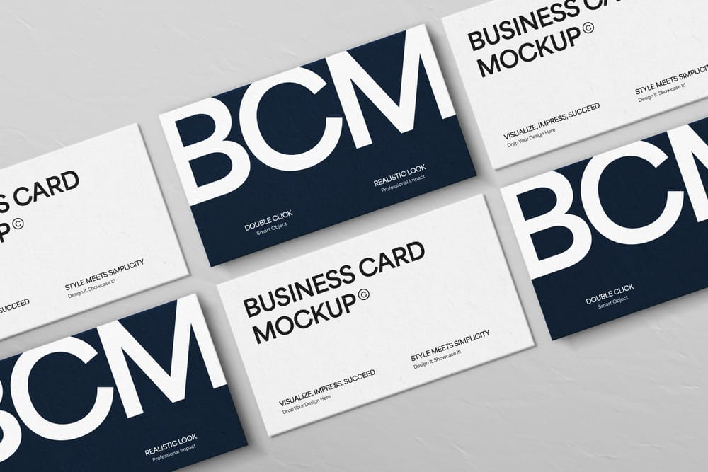 Elegant Business Card Mockup