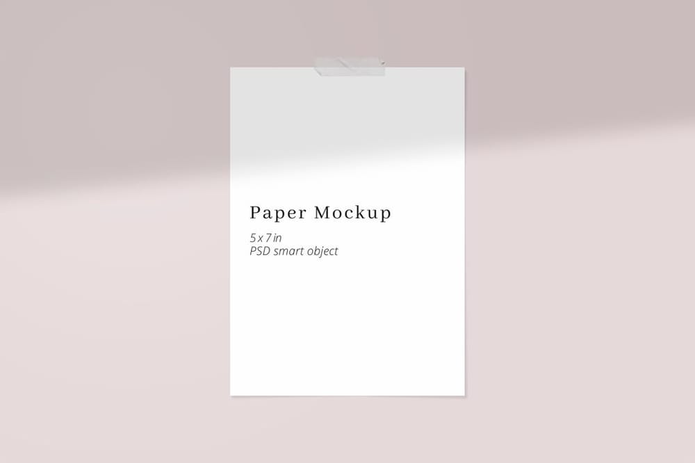 Paper Mockup