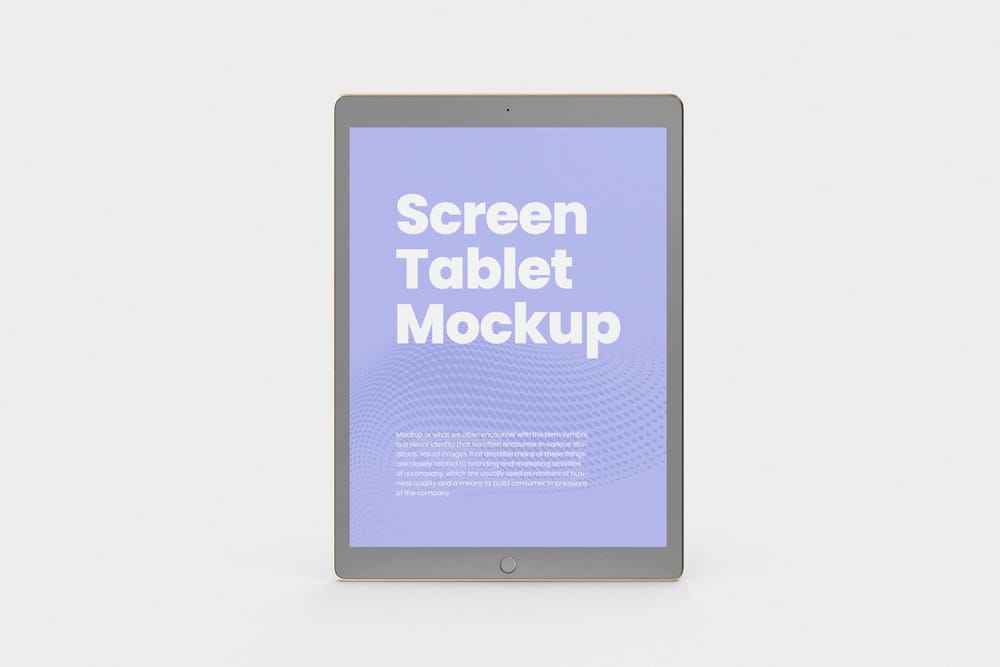 Screen Tablet Mockup