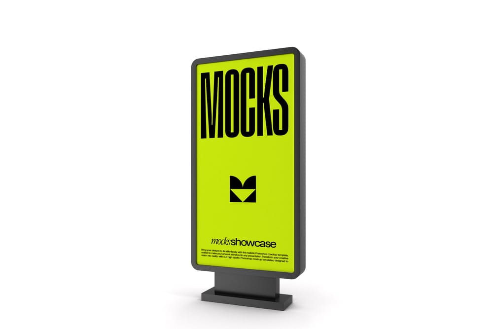 Advertising Lightbox Mockup