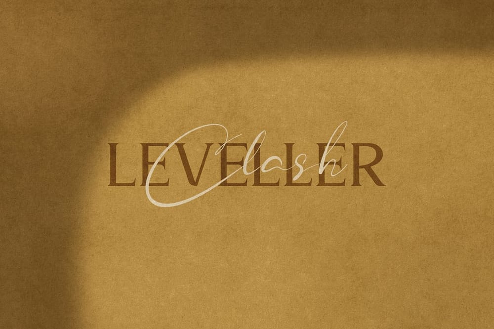 Clash Leveller Logo Mockup