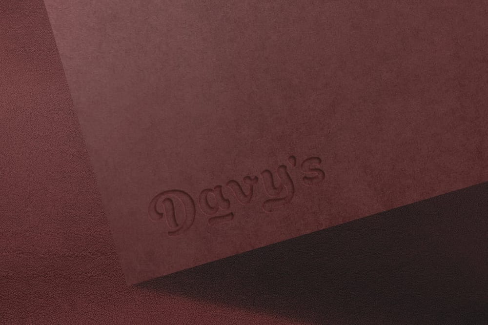 Davys Logo Mockup