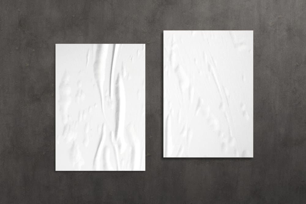 Grunge Street Poster Mockup