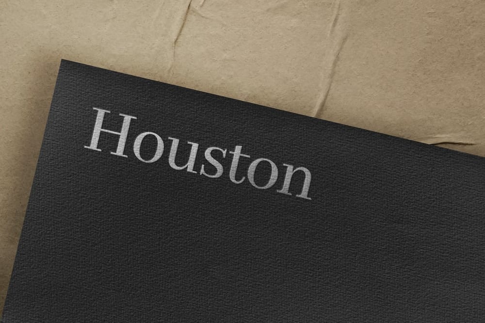 Houston Logo Mockup