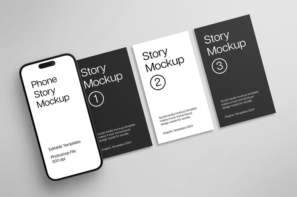 Instagram Stories Mockup