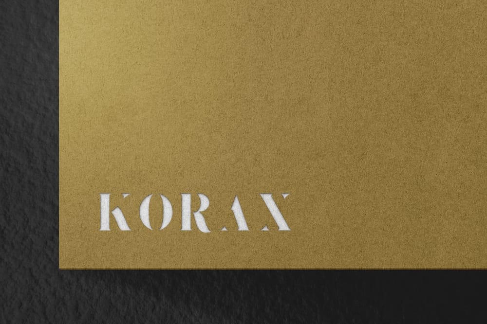 Korax Logo Mockup