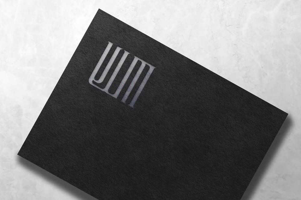 Logo Mockup On Marble Background