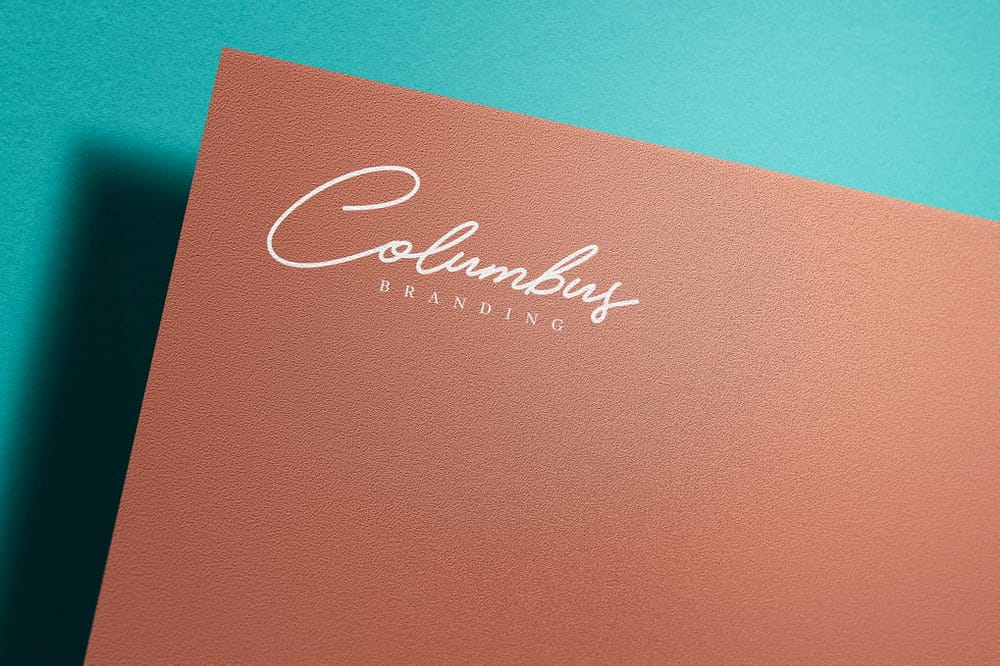 Columbus Branding Logo Mockup