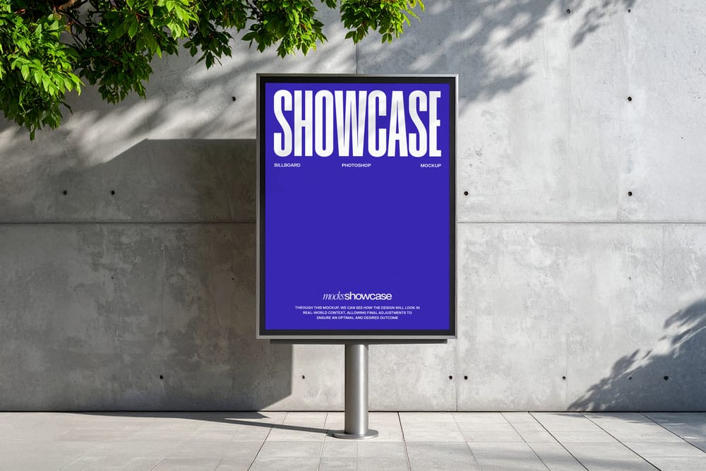 Outdoor Digital Billboard Mockup