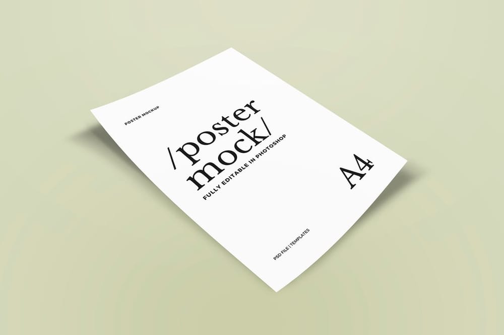 Natural Poster Mockup