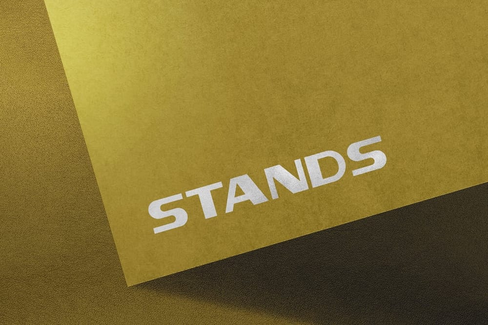 Silver Logo Mockup