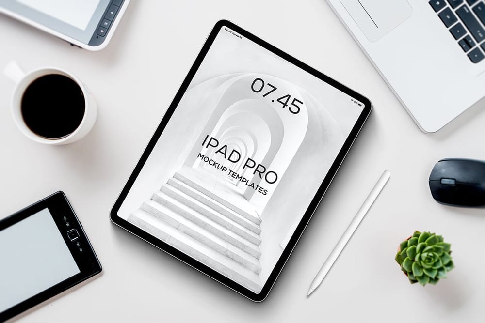 Stylish iPad Pro Mockup