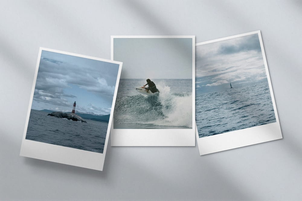 Snapshot Streets Polaroid Mockup