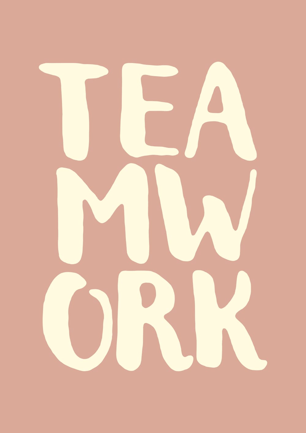 Teamwork Poster