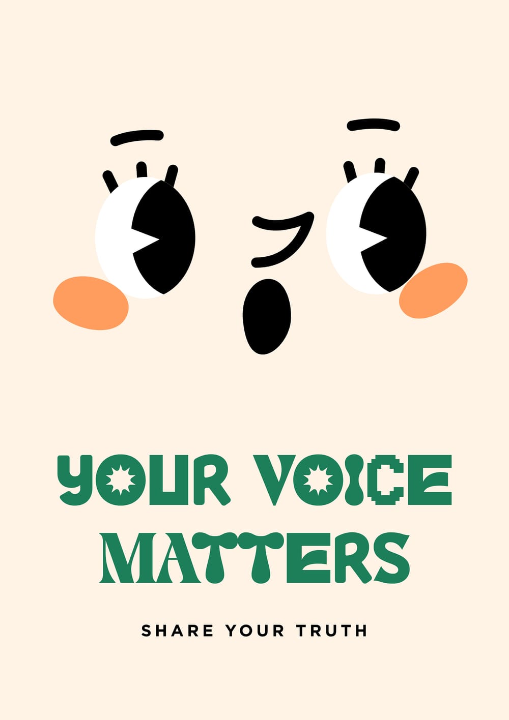 Your Voice Matters Poster