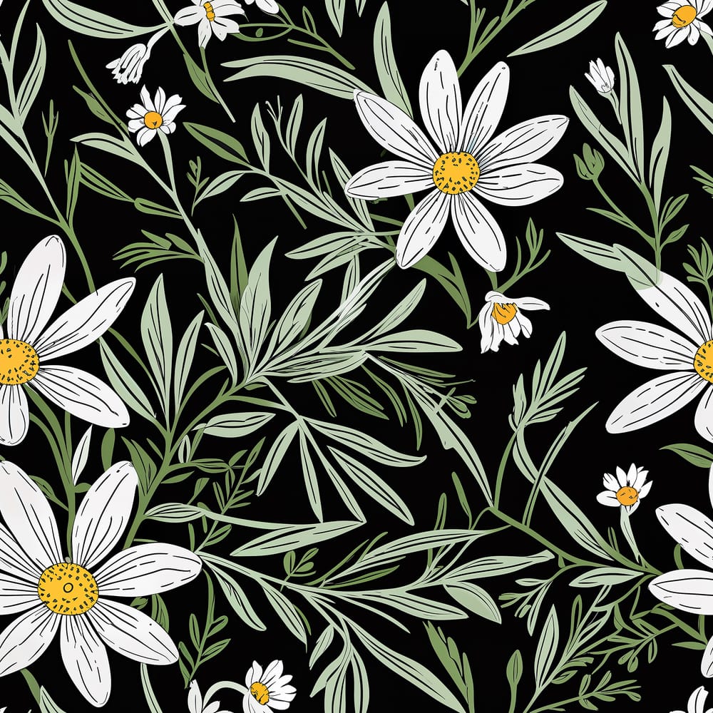 Daisy Whirl Pattern