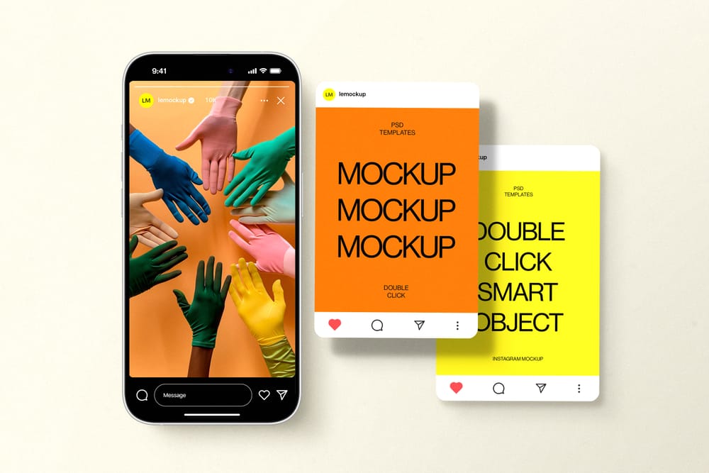 Social Media Mockups