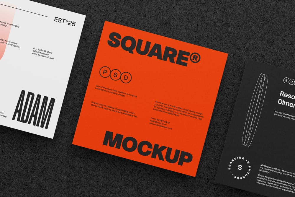 Brand Square Mockup