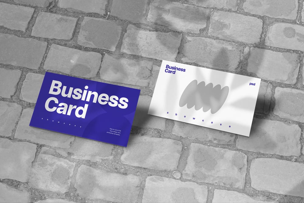 Modern Business Card Mockup Presentation