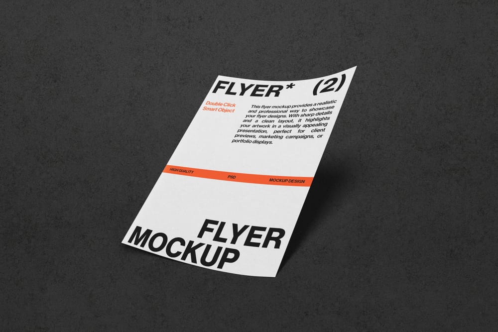 Flyer Paper Mockup