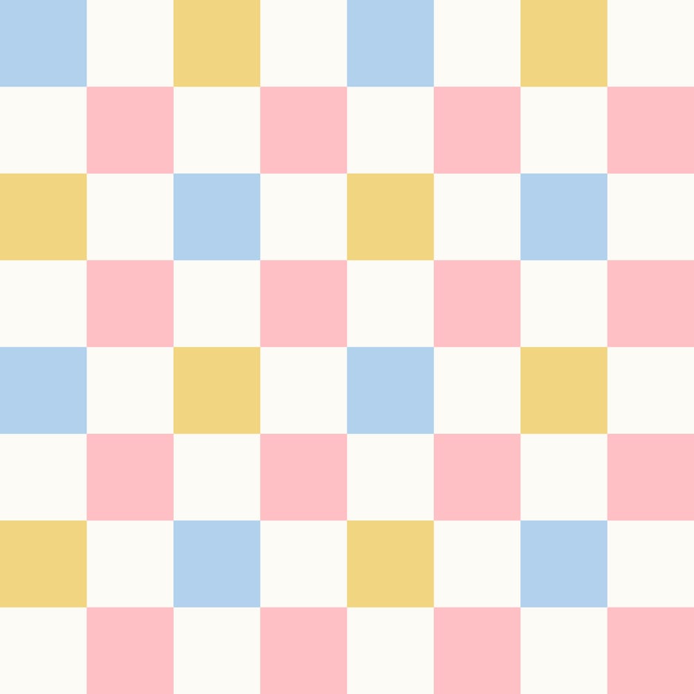 Pastel Checker Pattern