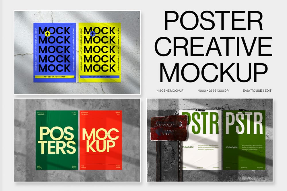 Poster Creative Mockup
