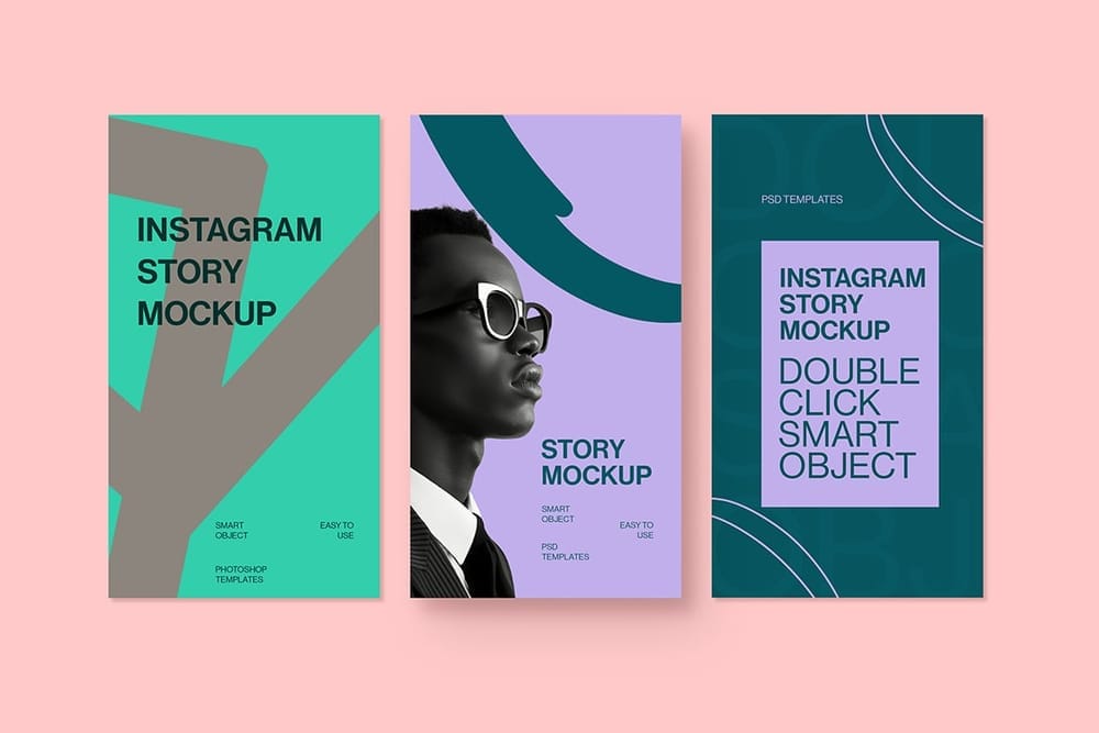 Stylish Instagram Story Mockup Pack