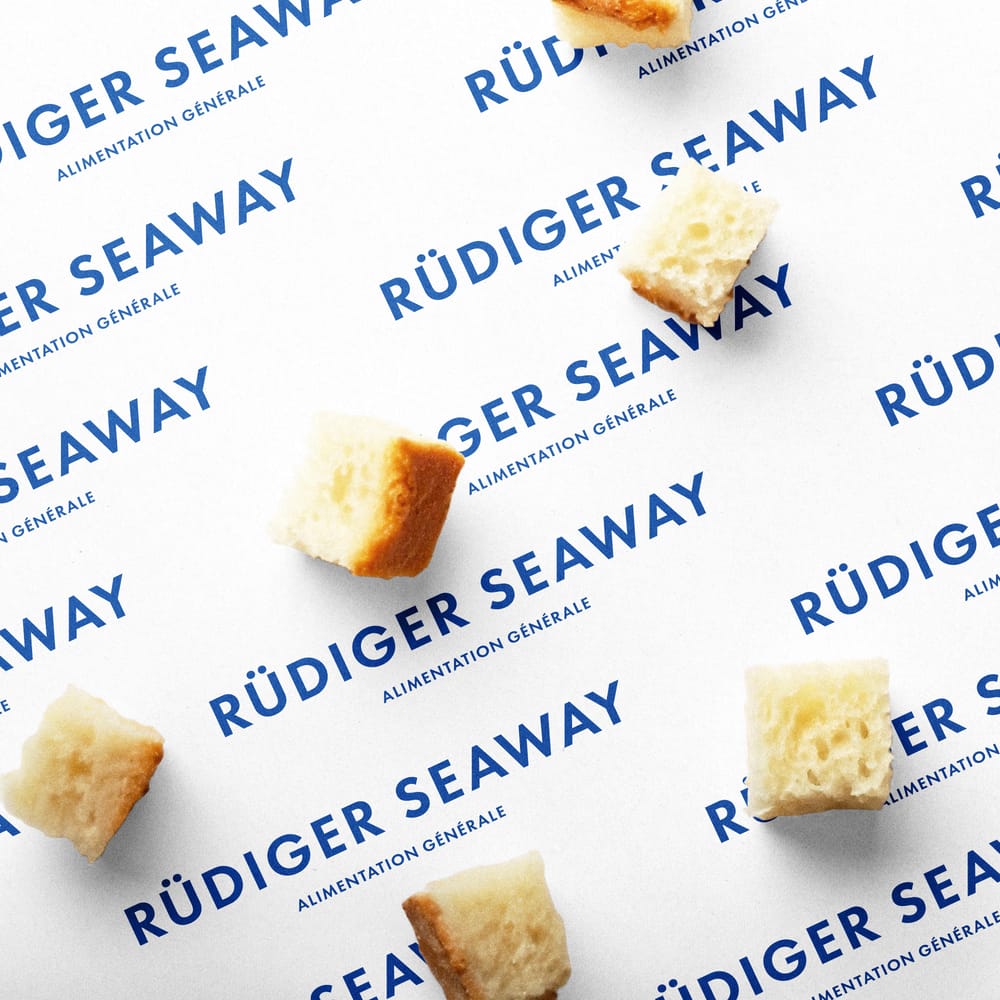 Bread on Wrap Paper Mockup