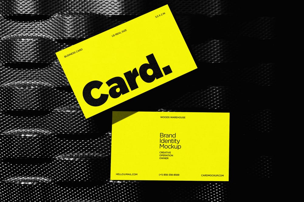 Modern Business Card Mockup