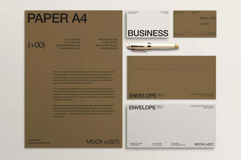 Stationery Mockup