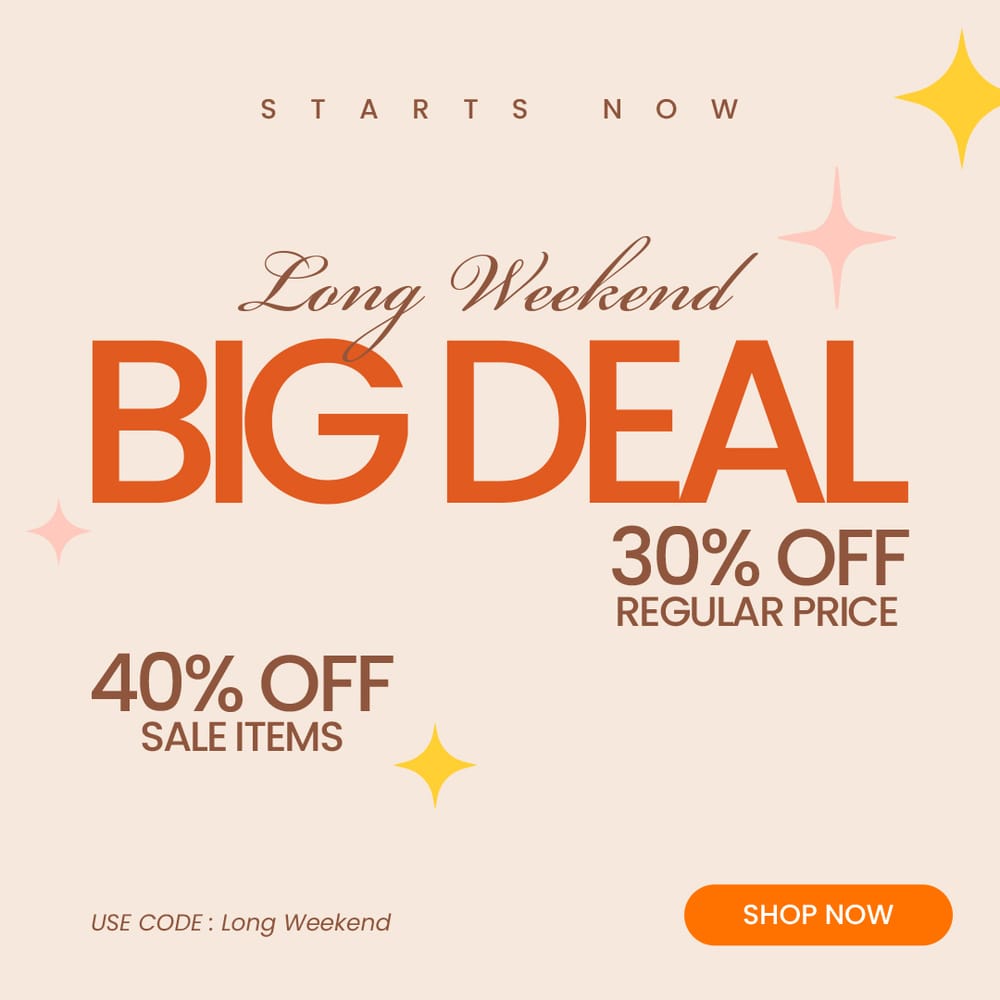 Big Deal Instagram Post Template
