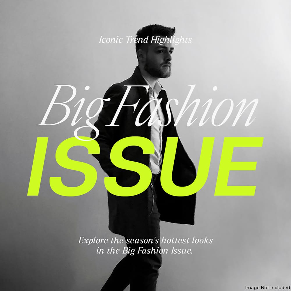 Big Fashion Issue Neoverse Instagram Post