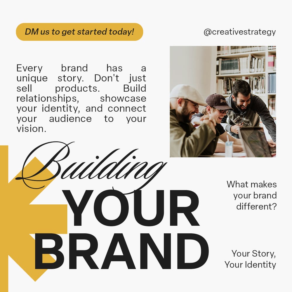 Building Your Brand Branding Signature Instagram Post