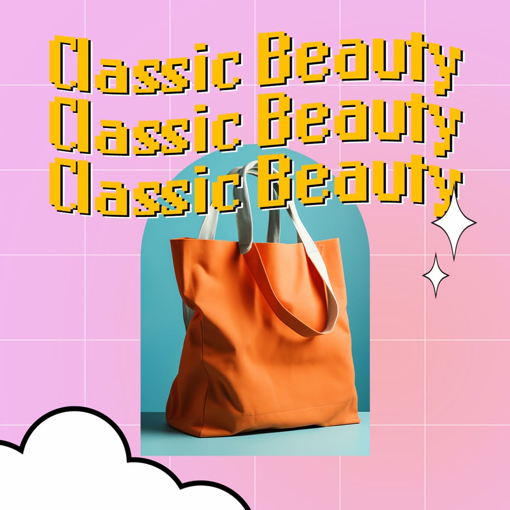 Classic Beauty Gradient Retro Instagram Post