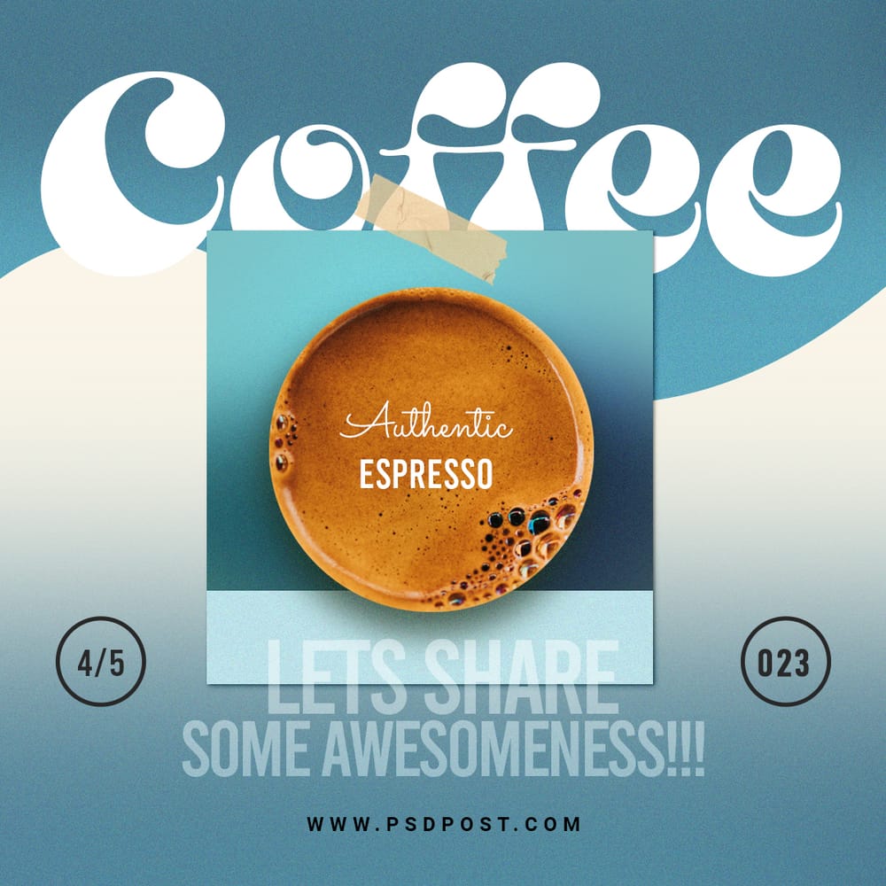 Coffee Instagram Post Template