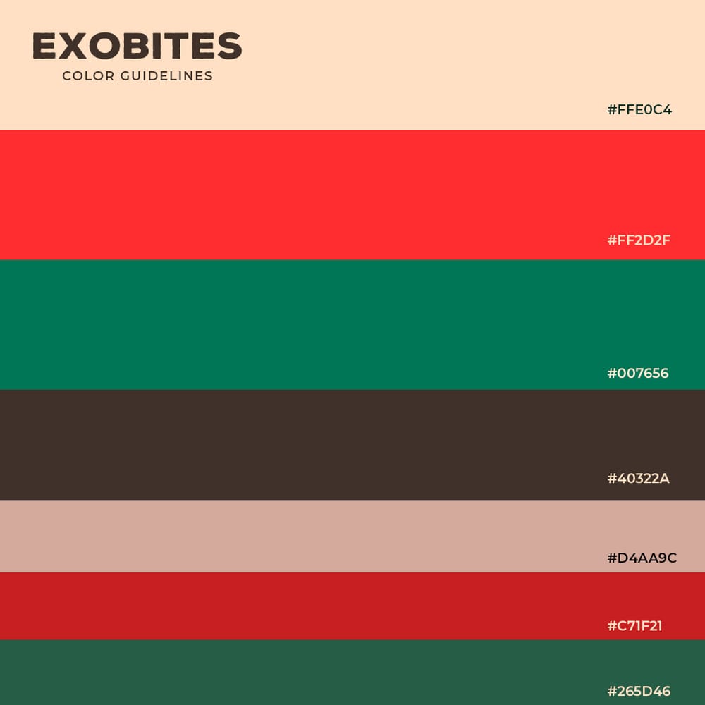 Color Guidelines Exobites Instagram Post
